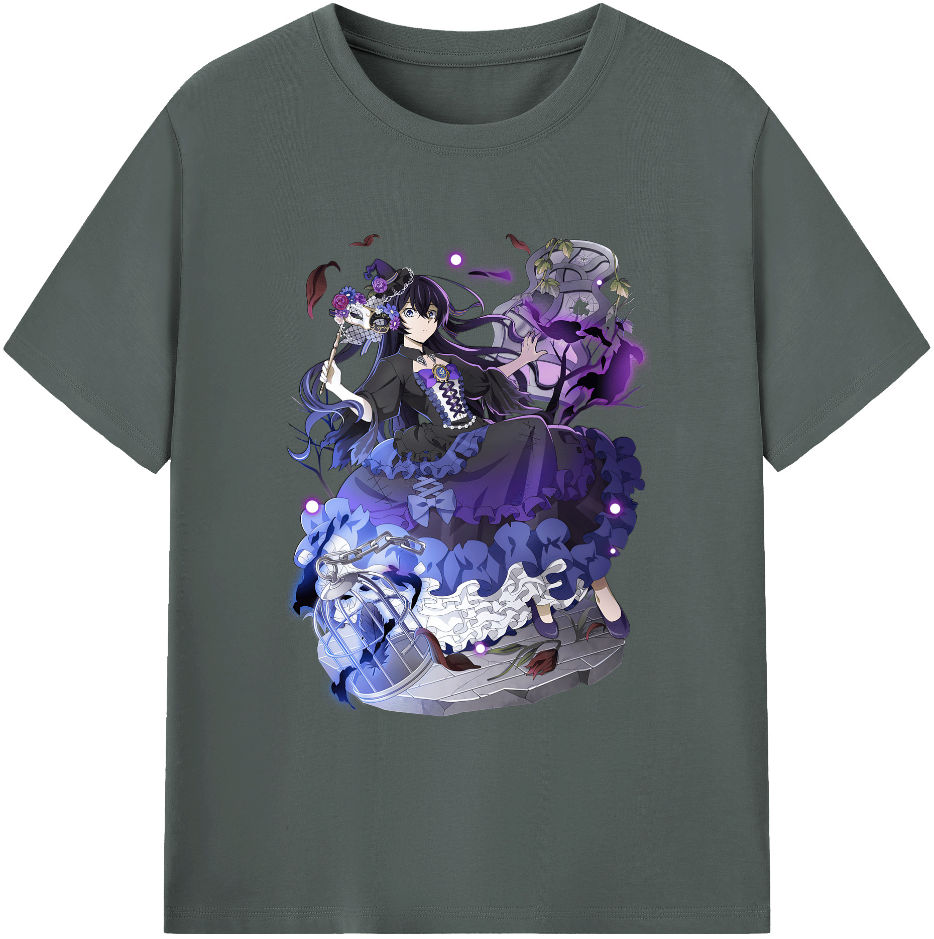 （画像用） 文豪ストレイドッグス Bungo Stray Dogs 綿100％ メンズ半袖Tシャツ｜肌触りやわらか＆通気性